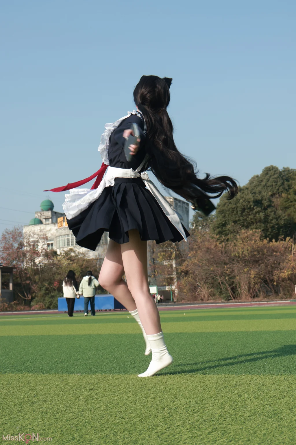 小羊蛋卷: jk少女+爱丽丝 (25 photos + 1 video)
