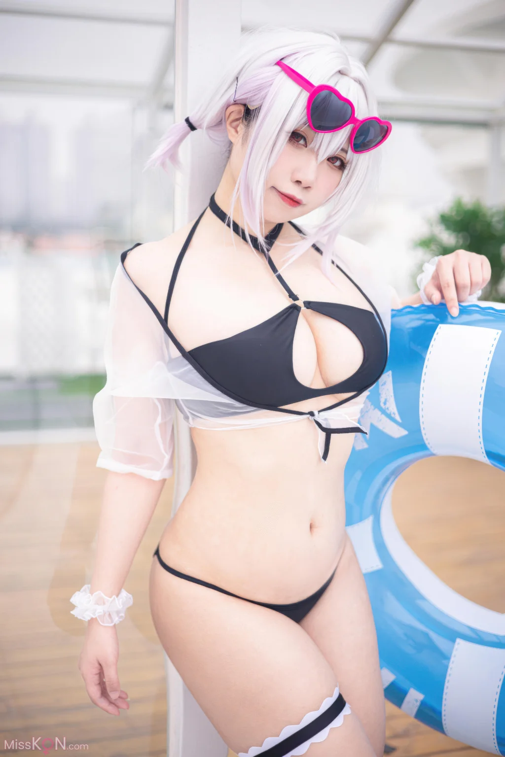 Coser@贞子蜜桃: 天狼星泳装 (30 photos)
