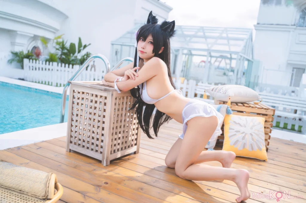 Coser@三無人型: 碧蓝航线 爱宕 泳装 (30 photos) 9 Coser@三無人型: 碧蓝航线 爱宕 泳装 (30 photos) 9