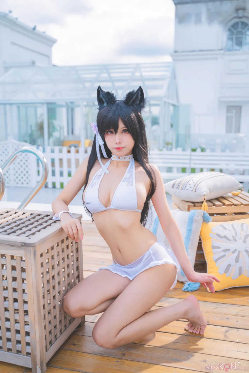 Coser@三無人型: 碧蓝航线 爱宕 泳装 (30 photos) 10 Coser@三無人型: 碧蓝航线 爱宕 泳装 (30 photos) 10