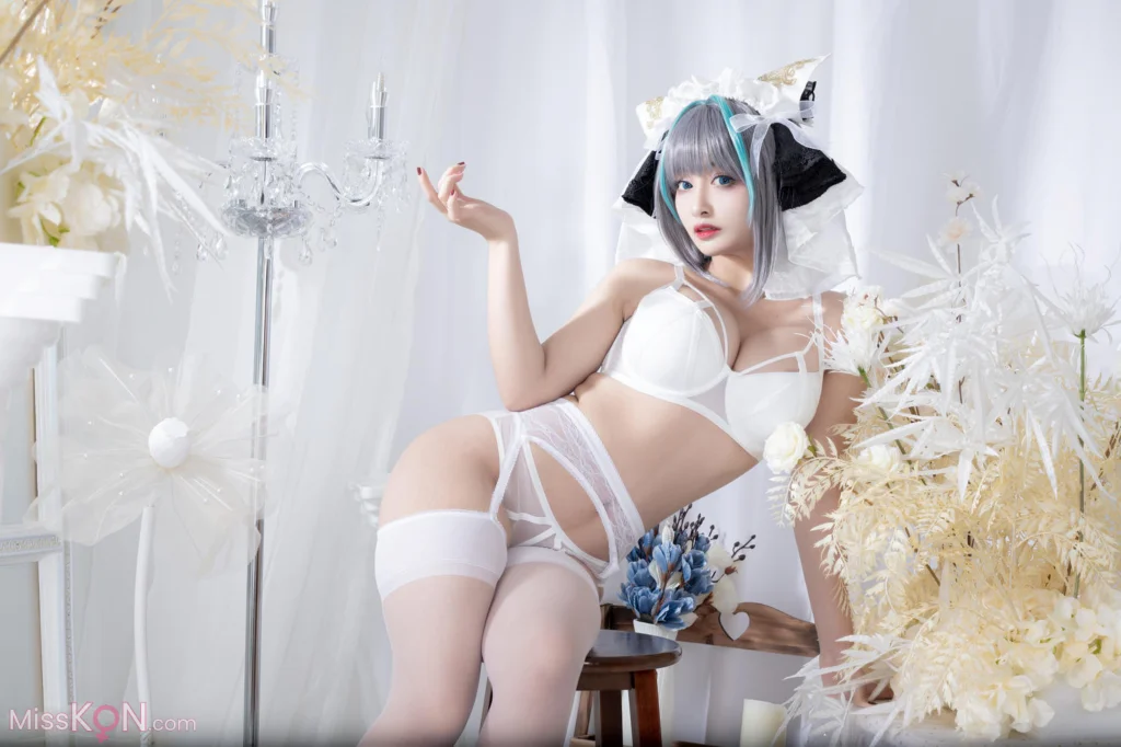 Coser@洛璃LoLiSAMA: 柴郡同人内衣 (66 photos)