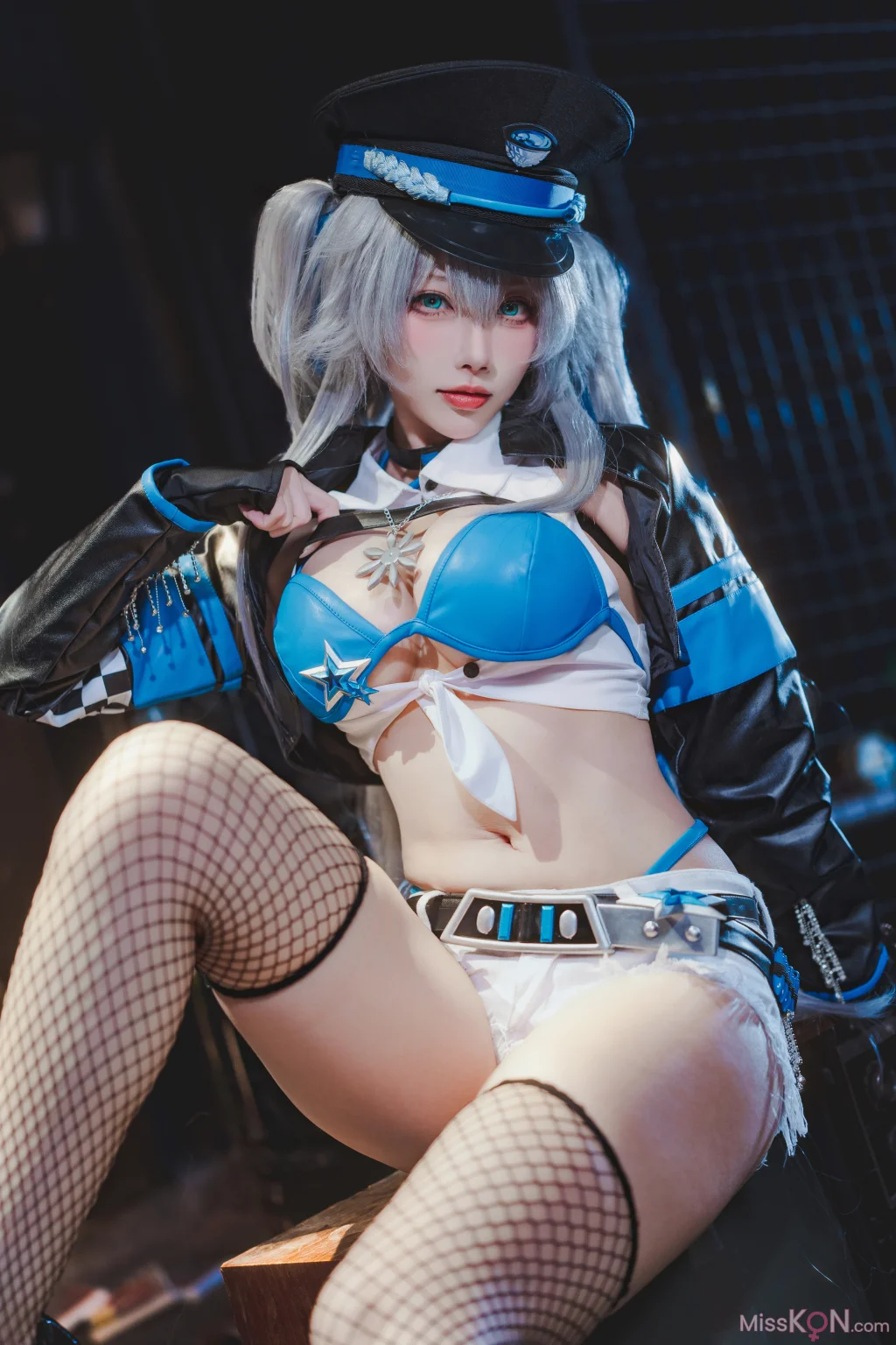 Coser@宮本桜: 交错战线 刃齿女警 (22 photos)