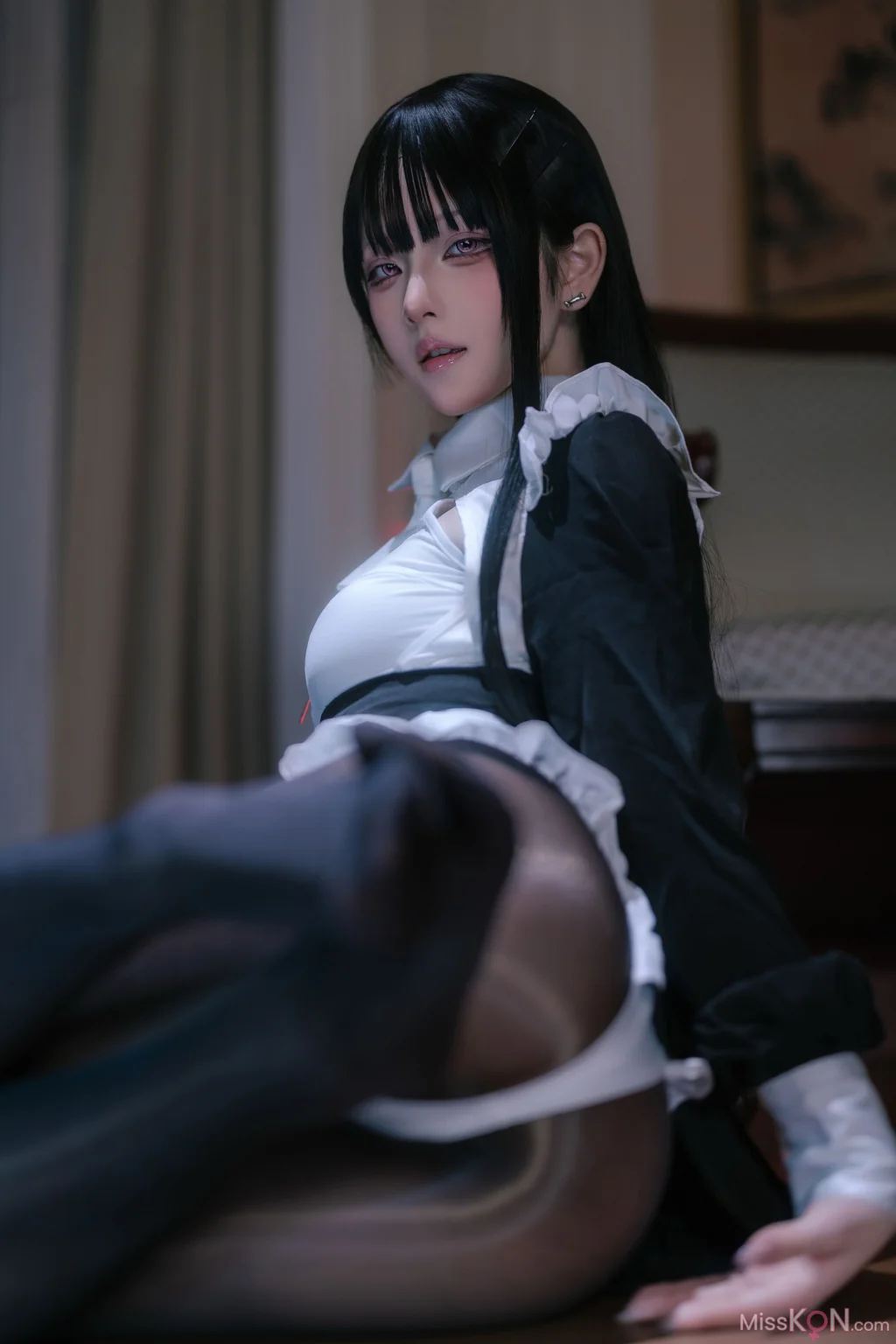 Coser@屿鱼: 黑丝修女 (40 photos) 1 Coser@屿鱼: 黑丝修女 (40 photos) 1