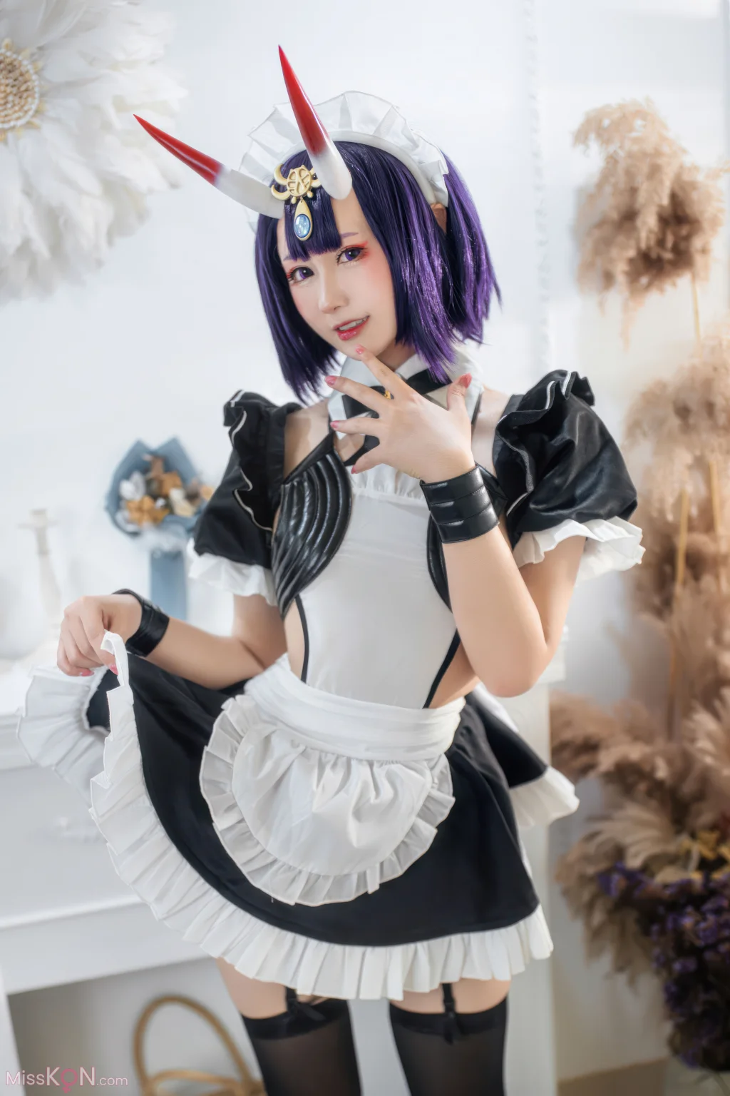 Coser@羽生三未: FGO-酒吞童子女仆 (20 photos)