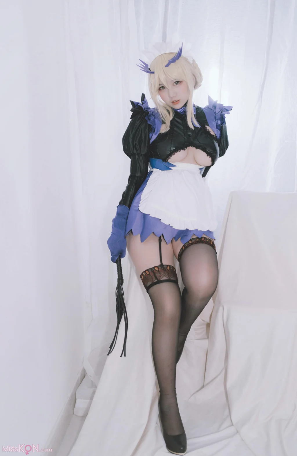 Coser@阿半今天很开心: FGO-黑枪呆女仆 (69 photos)