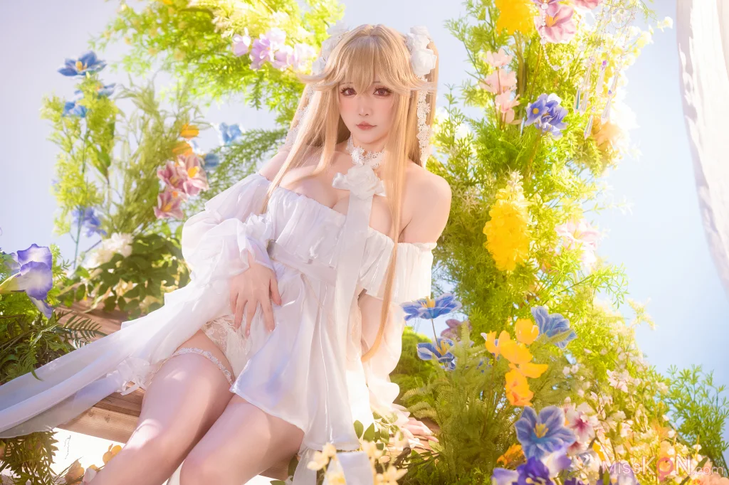 Coser@星之迟迟Hoshilily: 碧蓝航线-安克雷奇 (49 photos + 1 video)