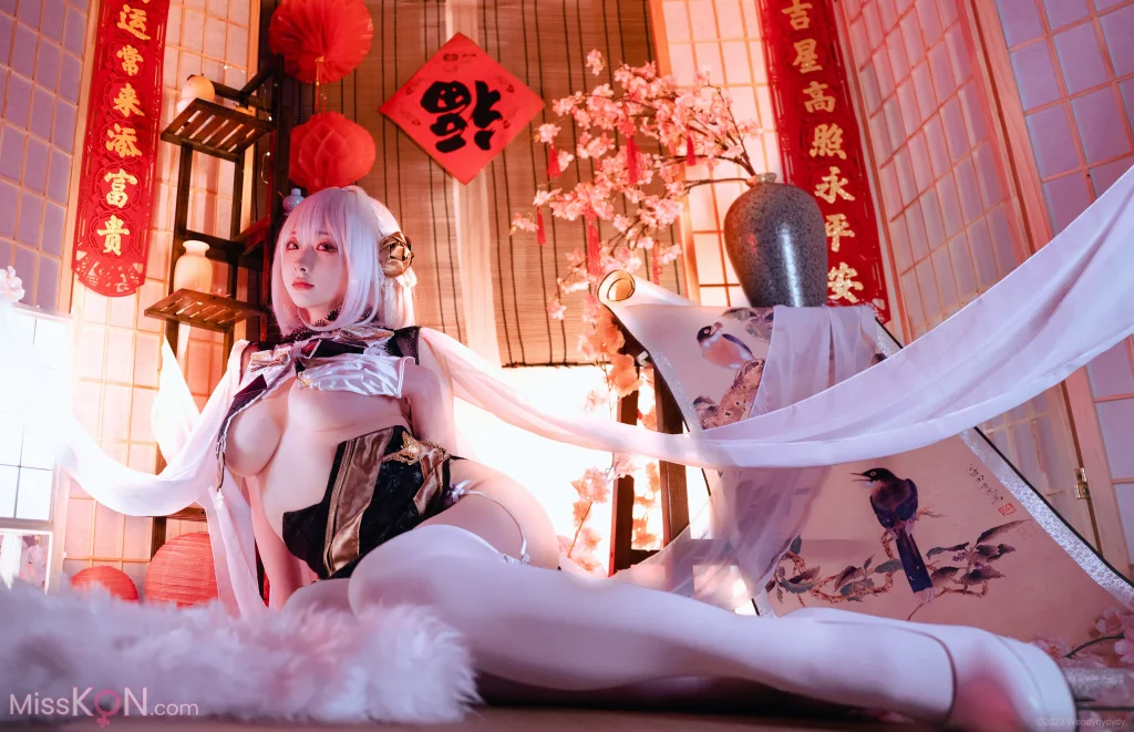 Coser@wendydydydy_酱油: 碧蓝航线-天狼星旗袍 (18 photos)