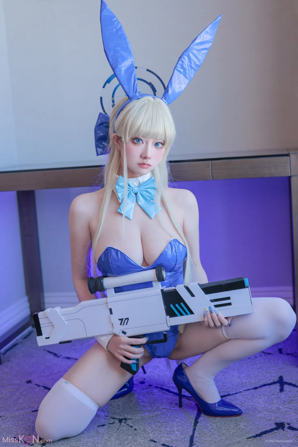 Coser@wendydydydy_酱油: 蔚蓝档案-飞鸟马时兔女郎 (17 photos)
