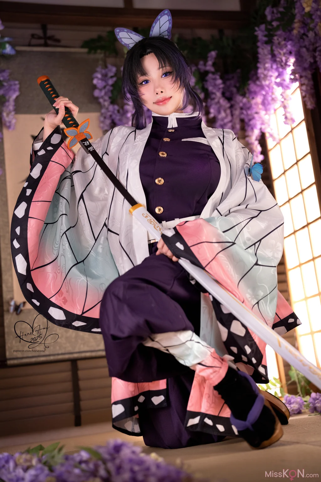 Coser@Hane Ame: 鬼灭之刃 蝴蝶忍 (42 photos + 10 videos)
