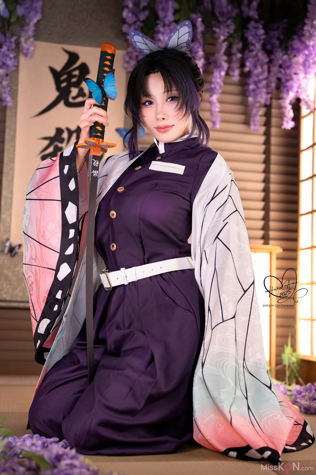 Coser@Hane Ame: 鬼灭之刃 蝴蝶忍 (42 photos + 10 videos)
