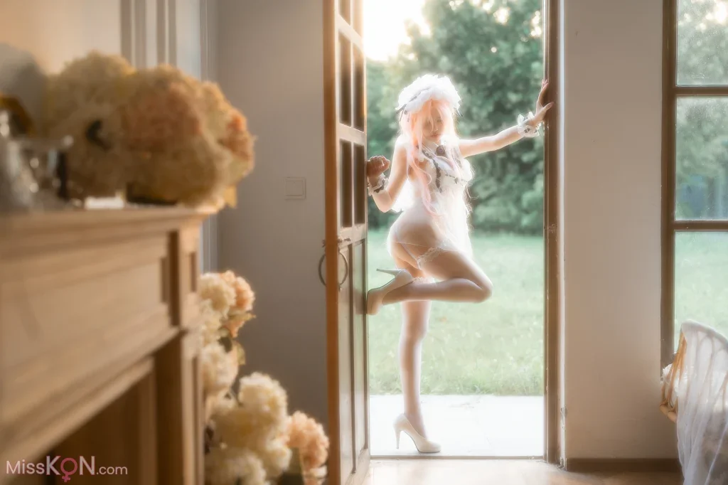 Coser@铁手叫兽: 小u – 女仆 2B柔光 (20 photos + 1 video)