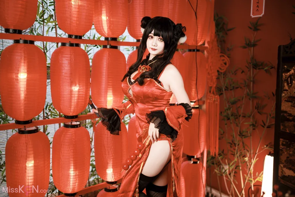 Coser@阿雪雪: 新春狂三 (80 photos)