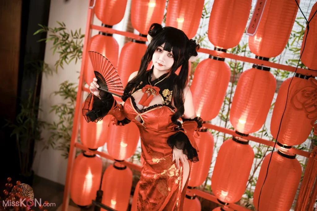 Coser@阿雪雪: 新春狂三 (80 photos)
