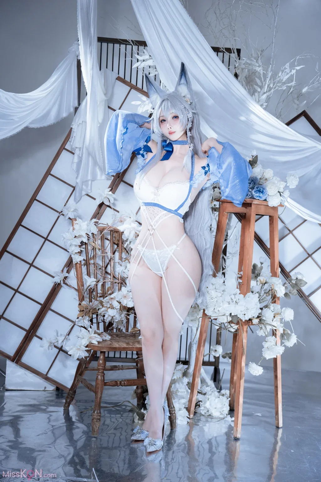 Coser@rioko凉凉子: 碧蓝航线 水色夏日信浓 (37 photos) 13 Coser@rioko凉凉子: 碧蓝航线 水色夏日信浓 (37 photos) 13