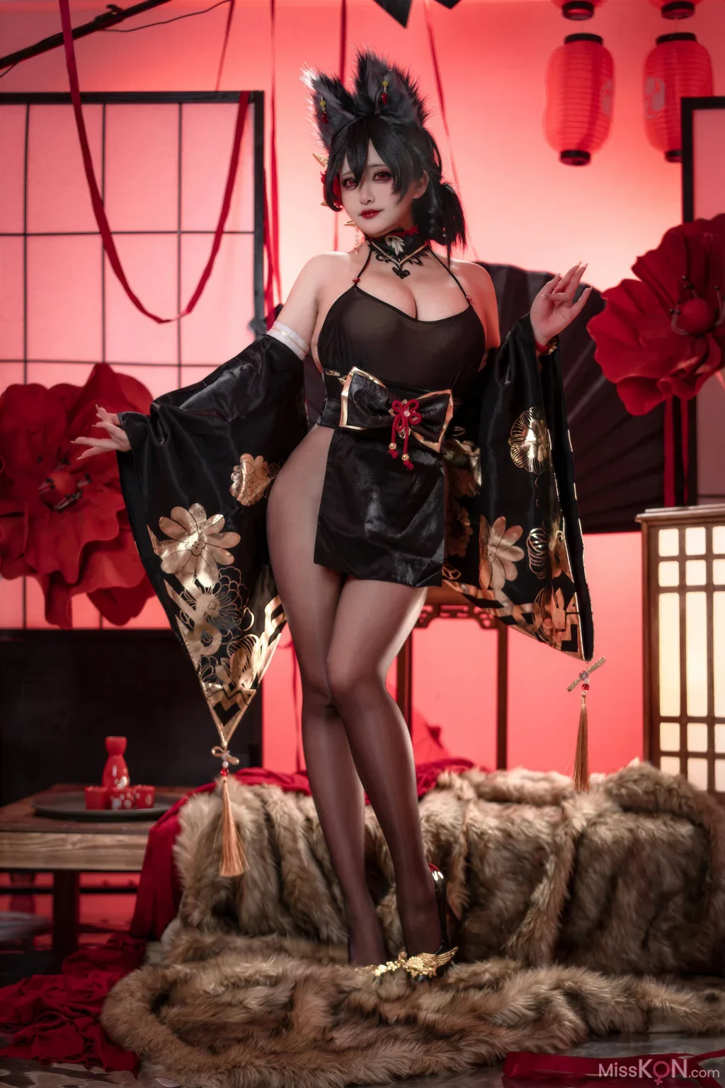 Coser@洛璃LoLiSAMA: 碧蓝航线 近江 原皮 (67 photos)