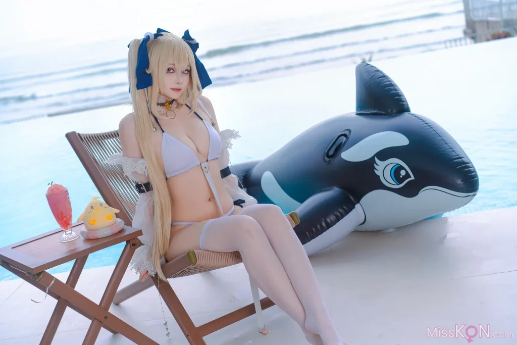 Coser@屿鱼: 碧蓝航线 安克雷奇 泳装·皮肤 (38 photos)
