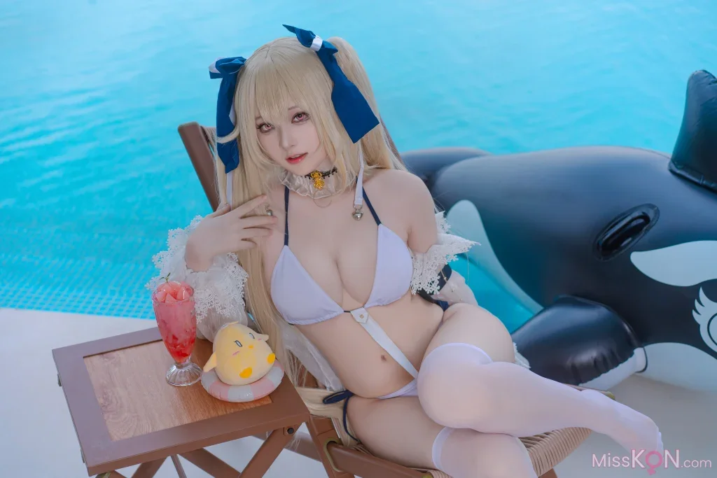 Coser@屿鱼: 碧蓝航线 安克雷奇 泳装·皮肤 (38 photos)
