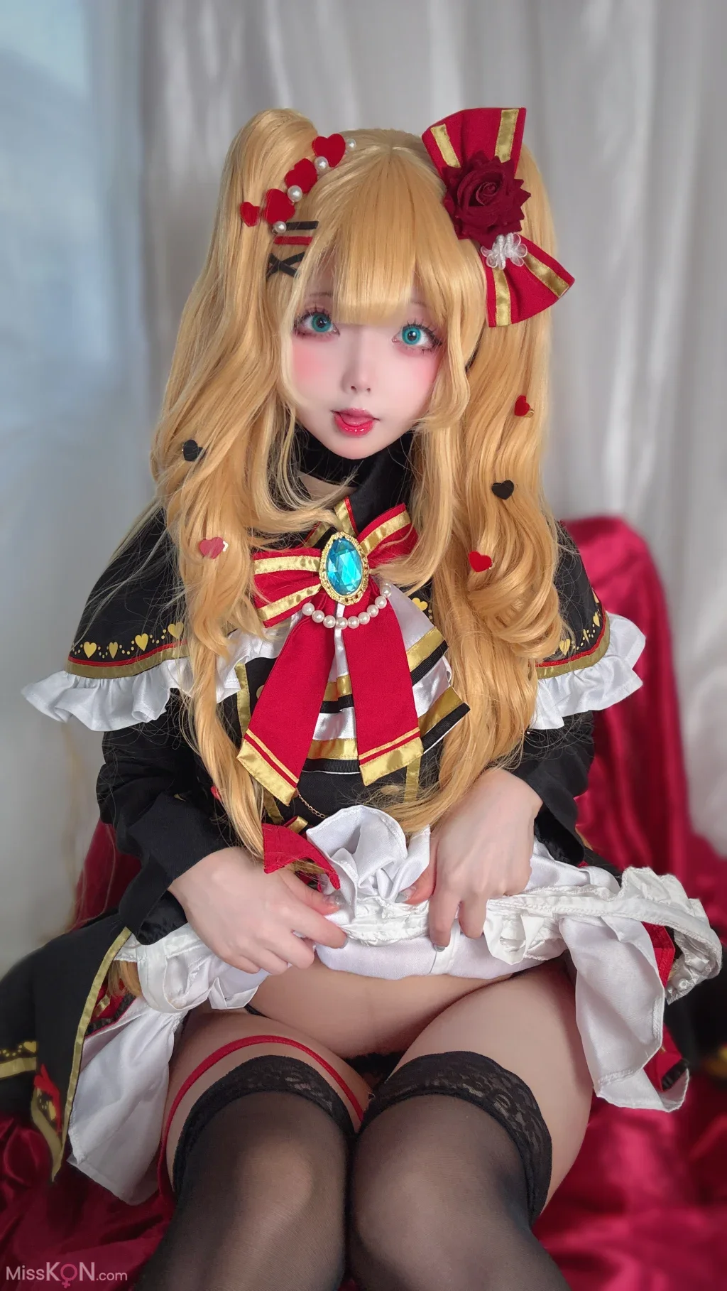 Coser@chuchu: #011 赤井はあと (94 photos + 1 video)