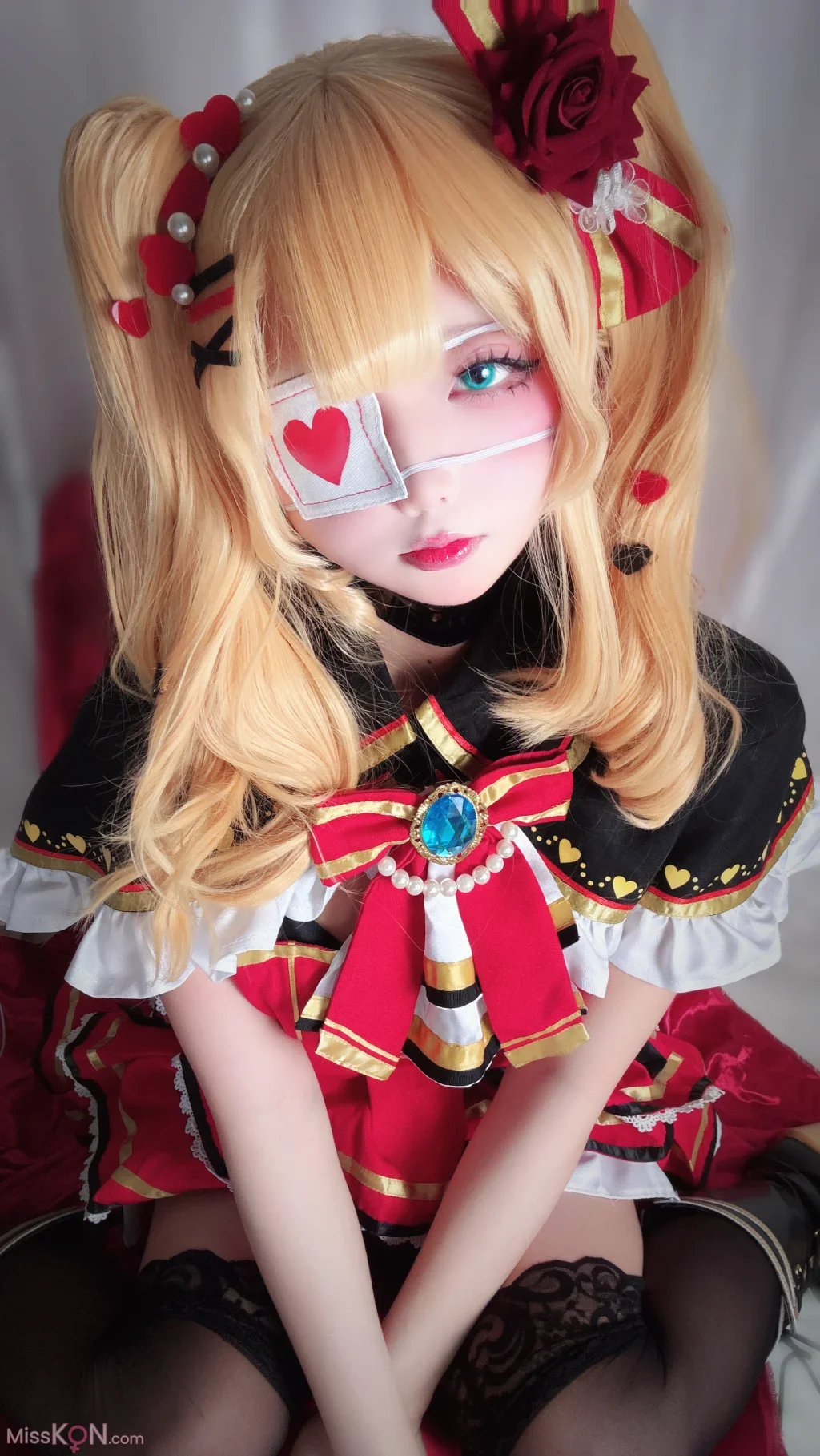 Coser@chuchu: #011 赤井はあと (94 photos + 1 video)