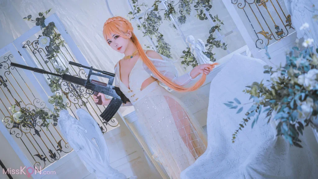 Coser@源纱希喵喵喵: OTs-14 花嫁 (30 photos)