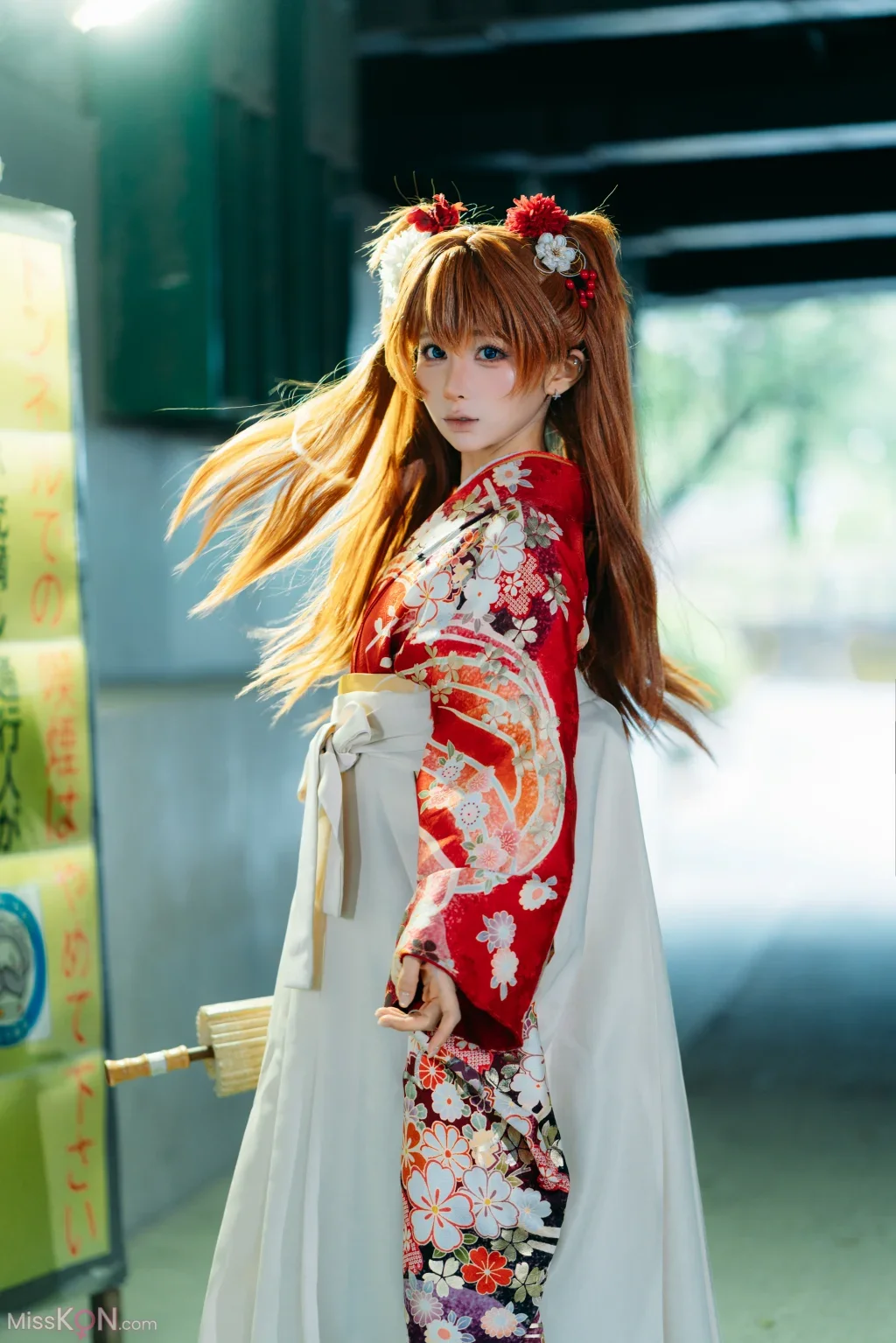Coser@蠢沫沫: EVA明日香和服 (30 photos)