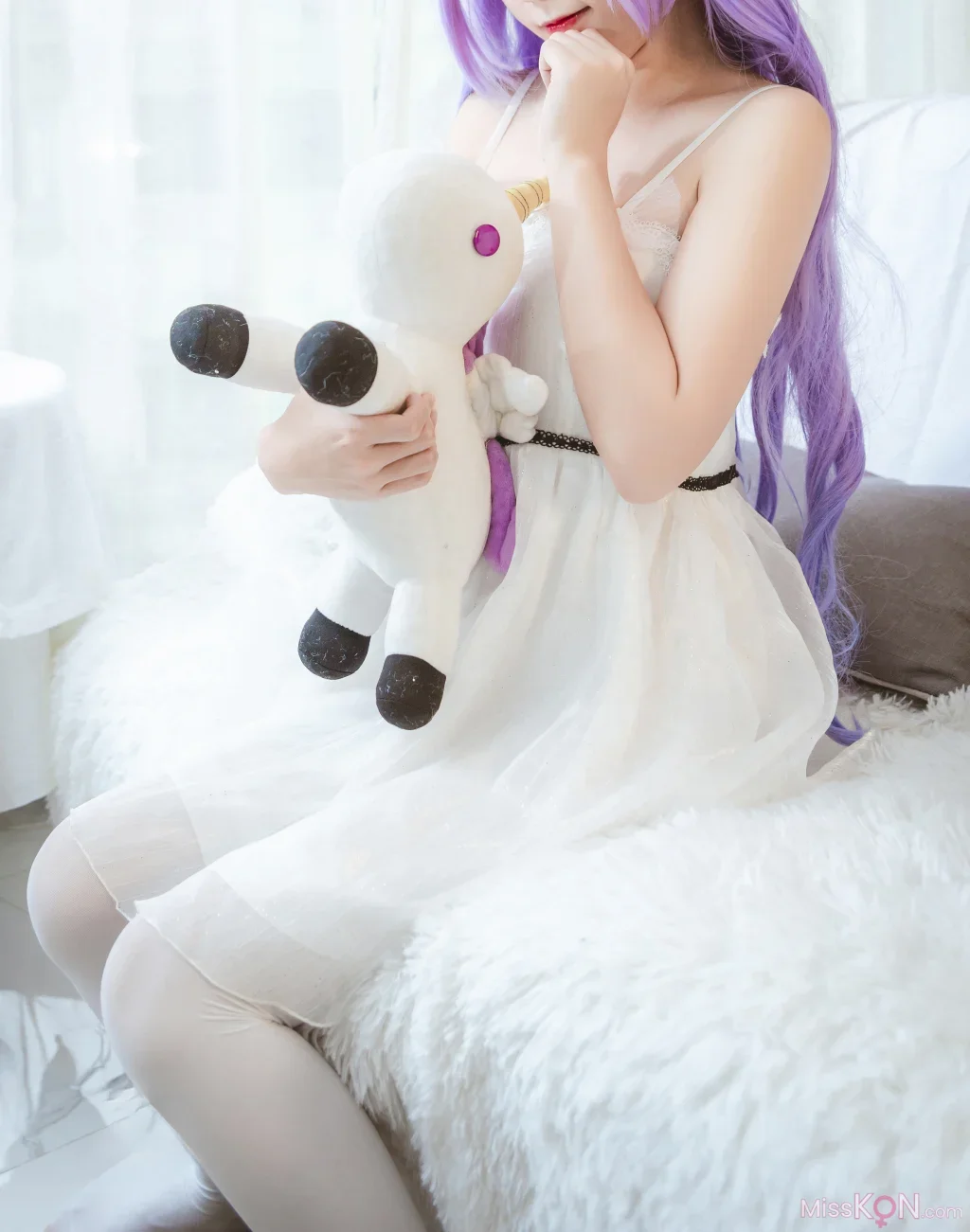Coser@流年不停_w: 独角兽睡衣 (47 photos + 2 videos)