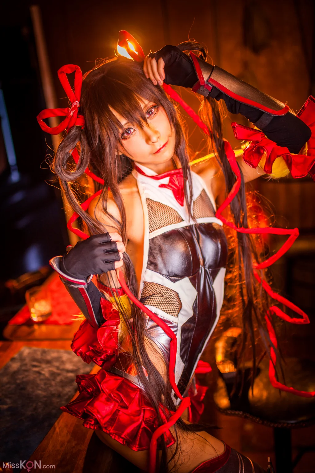 Coser@零崎沙耶: 対魔忍ユキカゼ 水城ゆきかぜ コスプレ写真集 (19 photos)