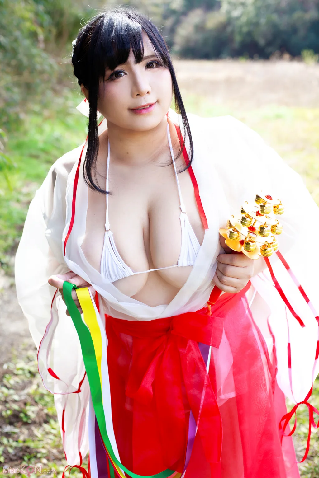Coser@蝶月真綾: 裏巫女の遊穢れ (199 photos)