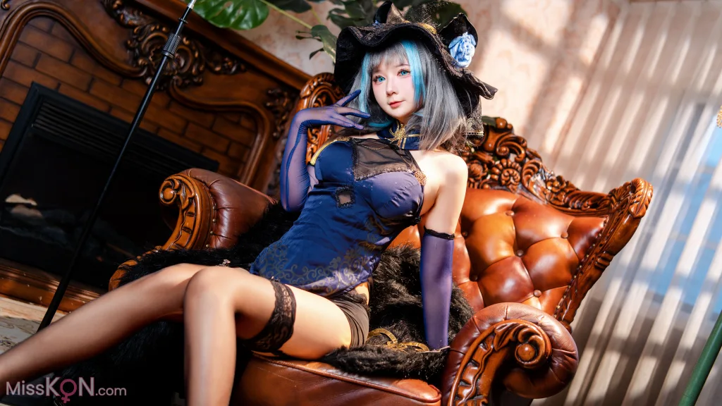 Coser@喜欢爱理吗: 柴郡旗袍 (36 photos)