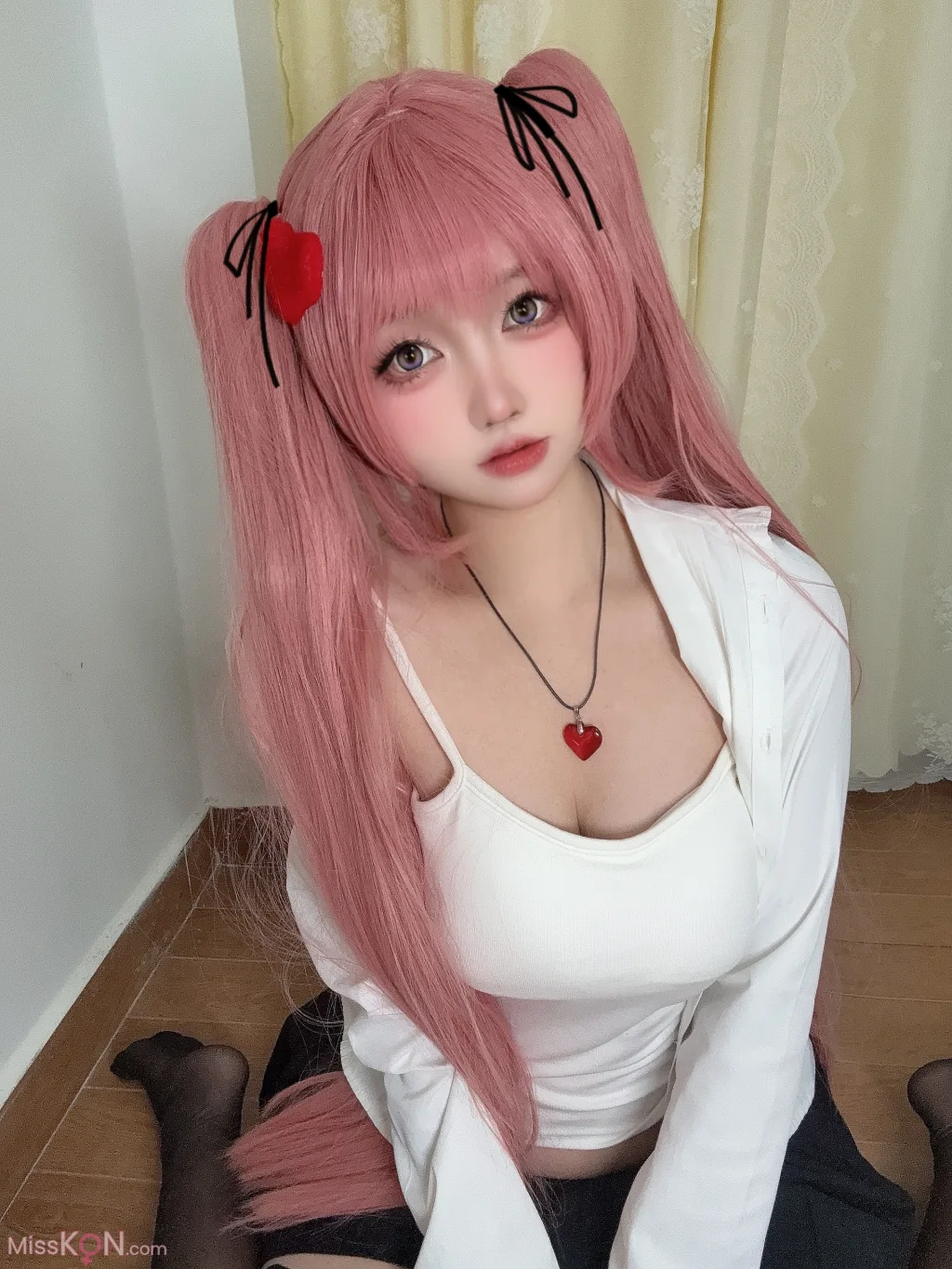 Coser@洛桑w伊梓: 会员专属 学妹黄裙 (34 photos)