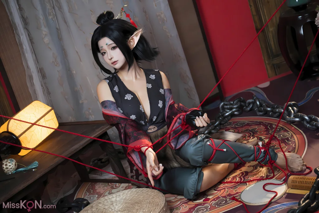 Coser@蠢沫沫 (chunmomo): 黑神话 萍萍 (138 photos) 10 Coser@蠢沫沫 (chunmomo): 黑神话 萍萍 (138 photos) 10