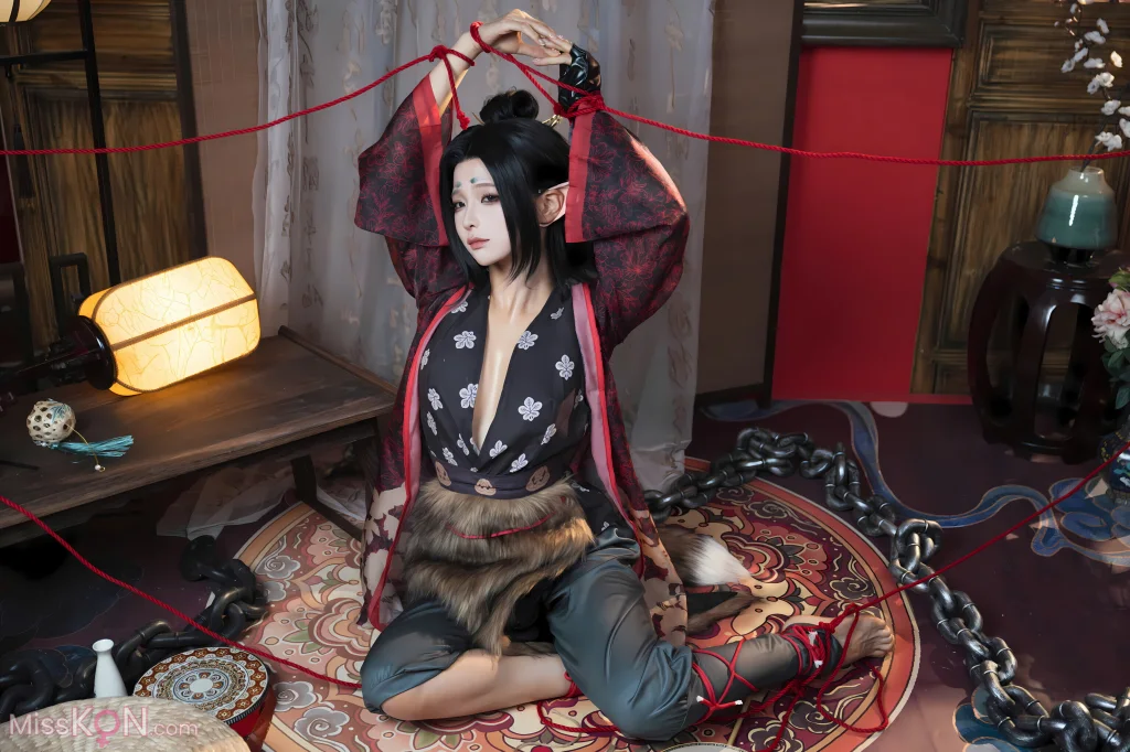 Coser@蠢沫沫 (chunmomo): 黑神话 萍萍 (138 photos)