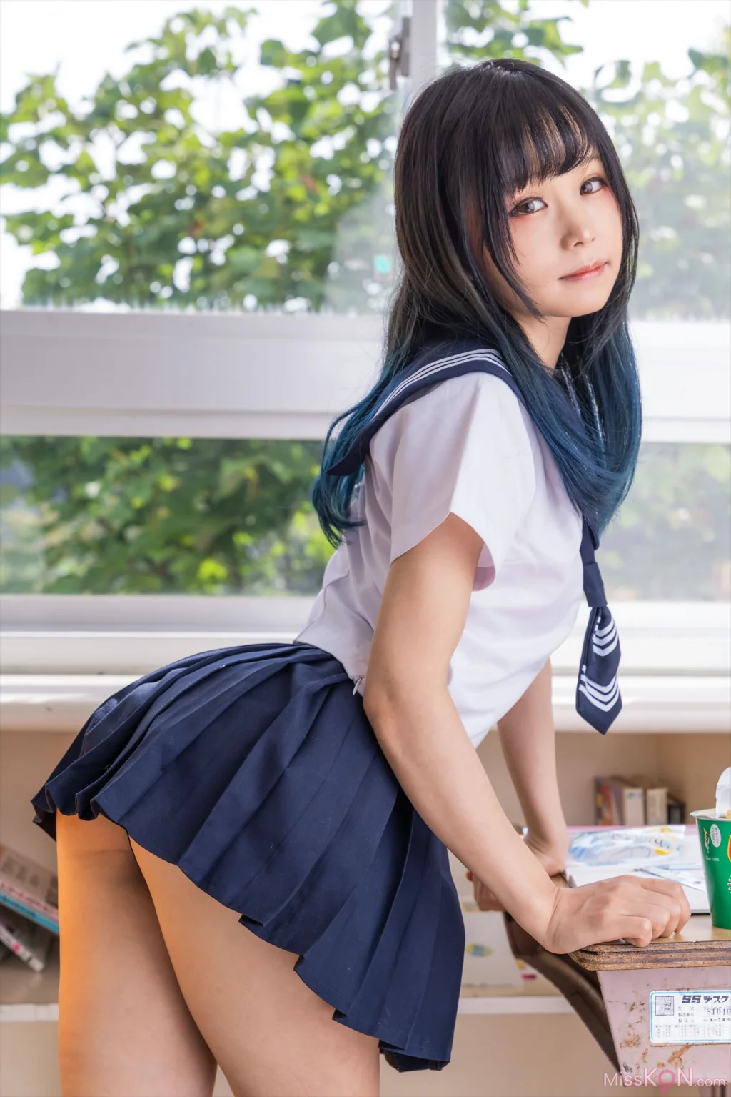 Coser@Kurumi (クルミ): 放課後制服デート ～僕の彼女は童顔ロリ～ (484 photos)