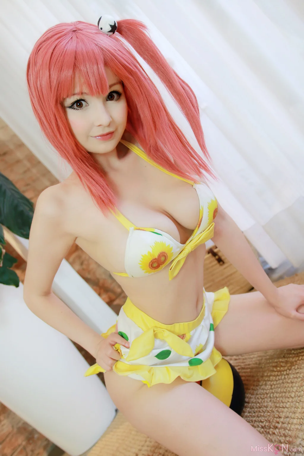Coser@Hidori Rose: Honoka Swimsuit (46 photos)