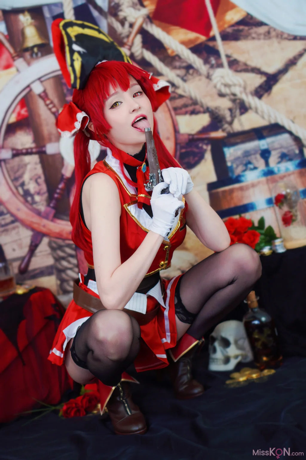 Coser@Hidori Rose: Houshou Marine (30 photos + 1 video)