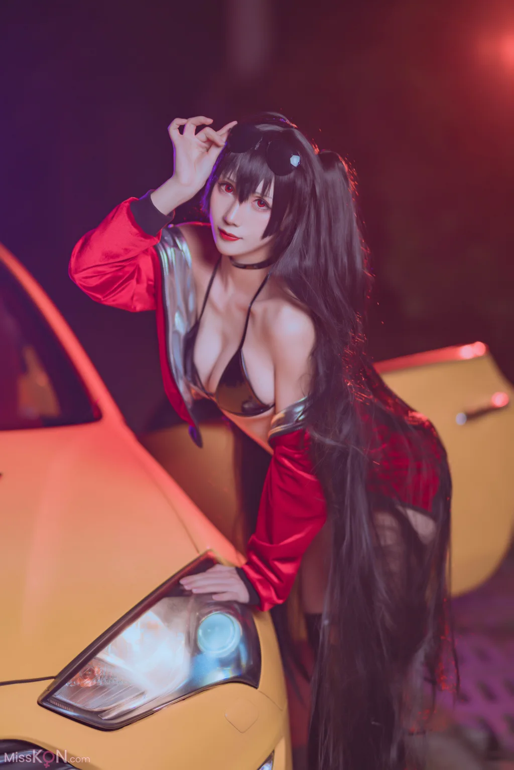 Coser@masaki雅祈: 大凤机车服 (18 photos)
