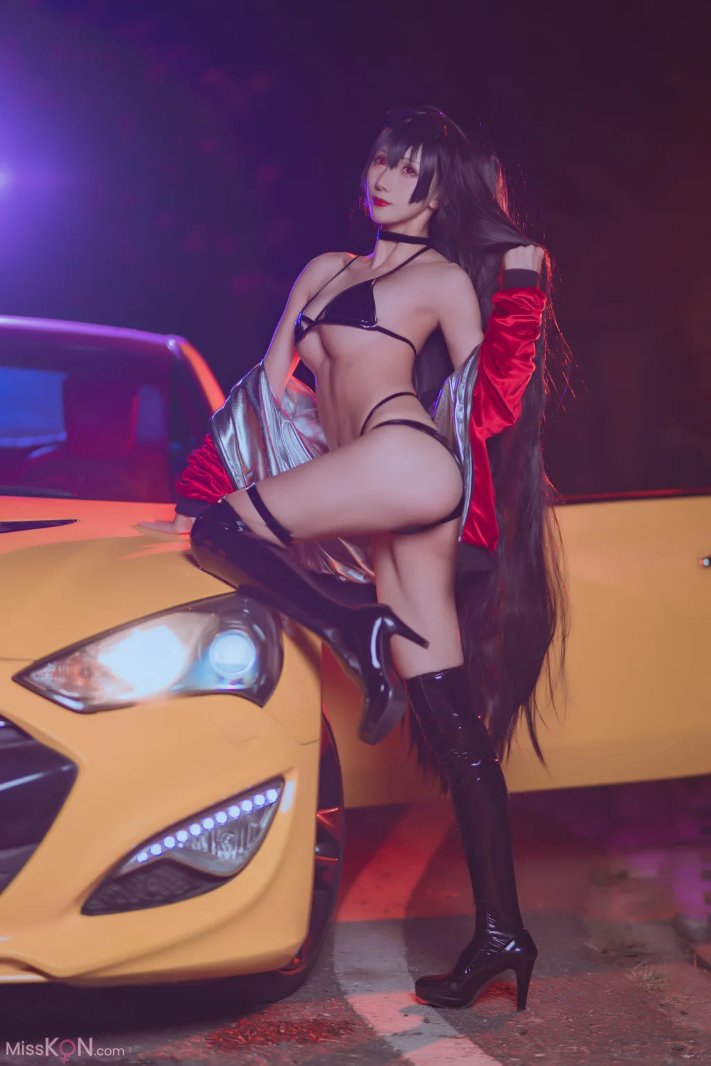 Coser@masaki雅祈: 大凤机车服 (18 photos)
