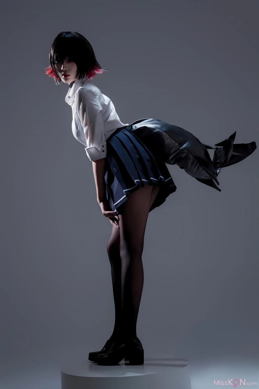 Coser@轩萧学姐: 鲨鱼妹JK (100 photos + 1 video) 4 Coser@轩萧学姐: 鲨鱼妹JK (100 photos + 1 video) 4