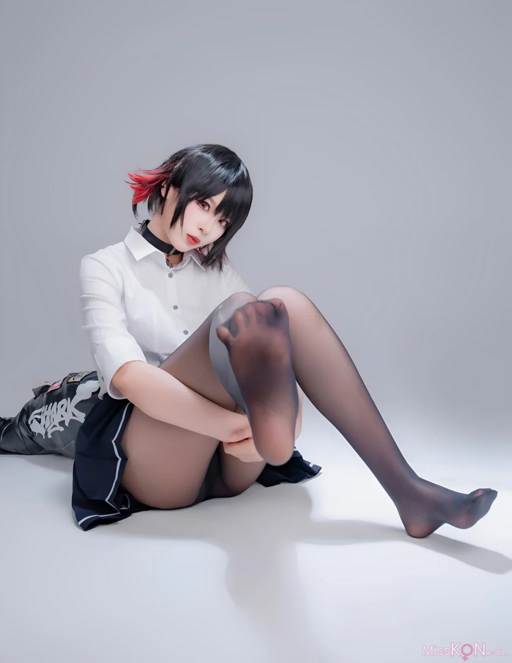Coser@轩萧学姐: 鲨鱼妹JK (100 photos + 1 video) 3 Coser@轩萧学姐: 鲨鱼妹JK (100 photos + 1 video) 3