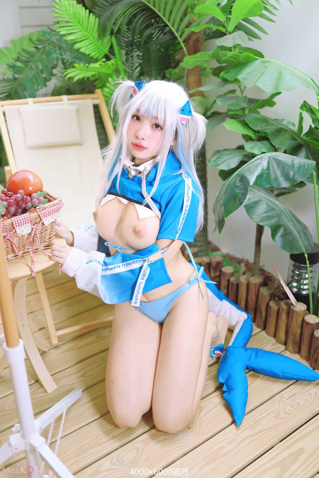 Coser@慕慕Momo: 鲨鱼制服 Gura (57 photos + 1 video) 6 Coser@慕慕Momo: 鲨鱼制服 Gura (57 photos + 1 video) 6