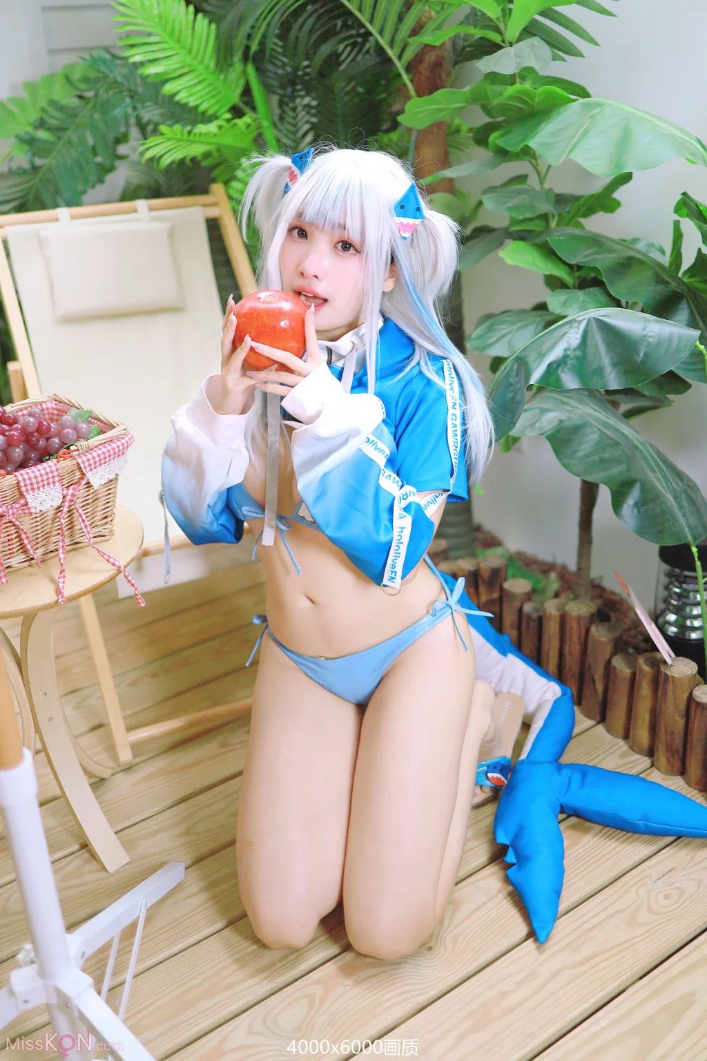 Coser@慕慕Momo: 鲨鱼制服 Gura (57 photos + 1 video) 7 Coser@慕慕Momo: 鲨鱼制服 Gura (57 photos + 1 video) 7