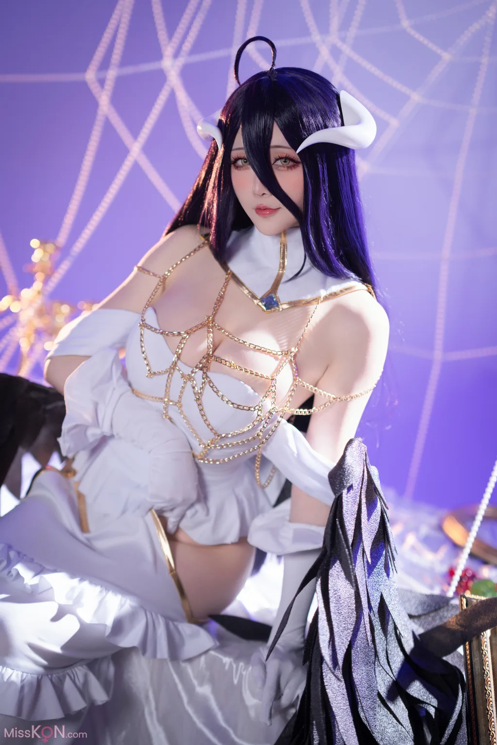 Coser@星之迟迟Hoshilily: Overlord 雅儿贝德 (39 photos)