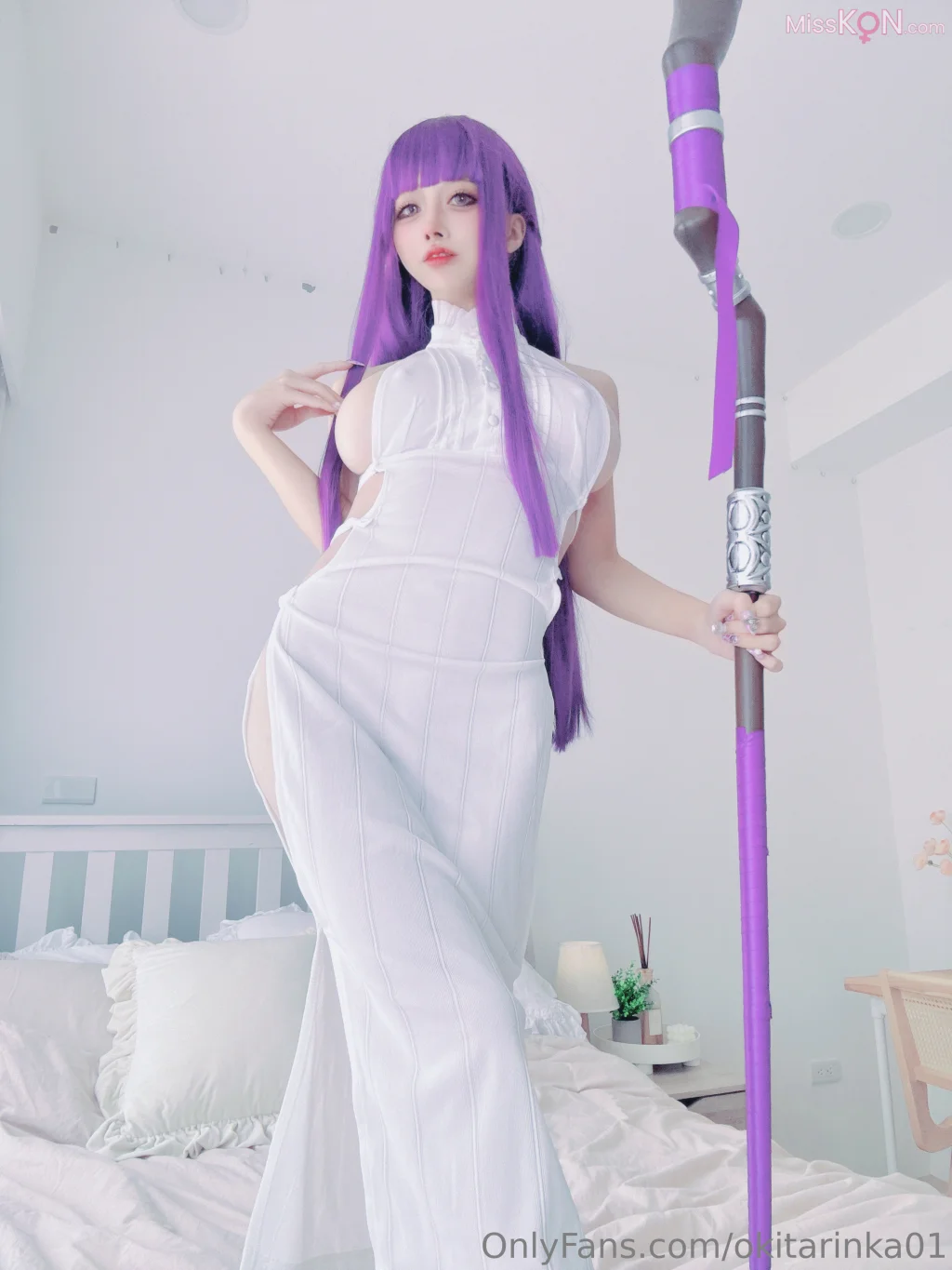 Coser@沖田凜花Rinka: Fern (51 photos)