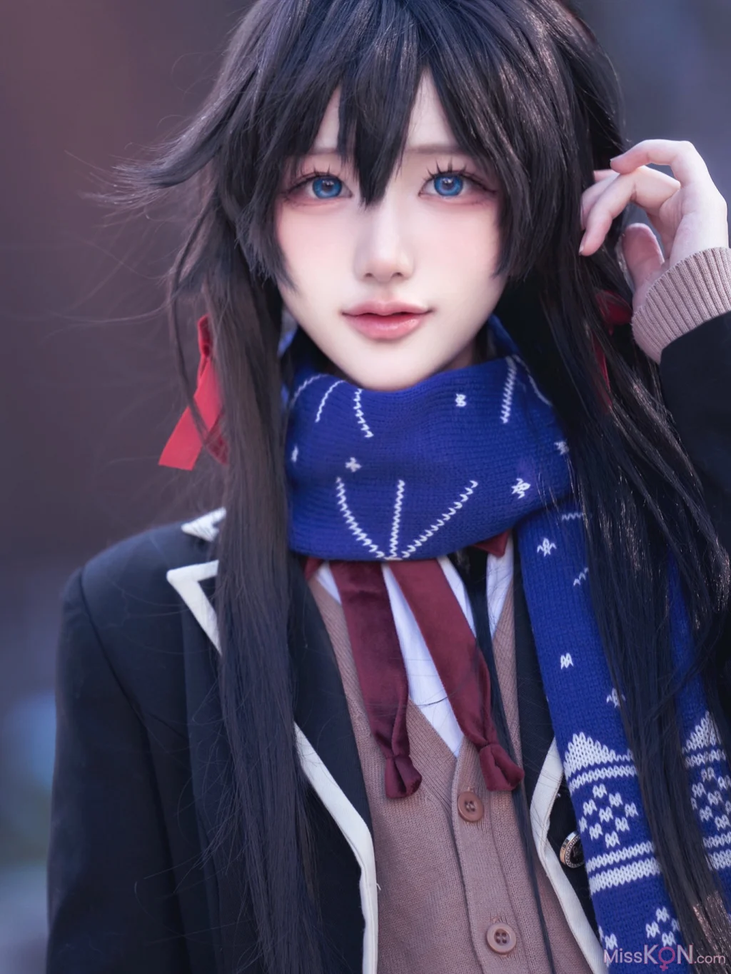 Coser@幼愛Youmeko: 雪之下雪乃jk制服 (23 photos + 3 videos)
