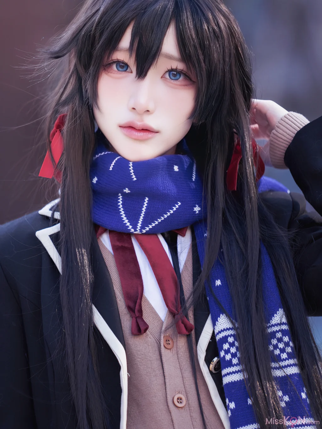 Coser@幼愛Youmeko: 雪之下雪乃jk制服 (23 photos + 3 videos)