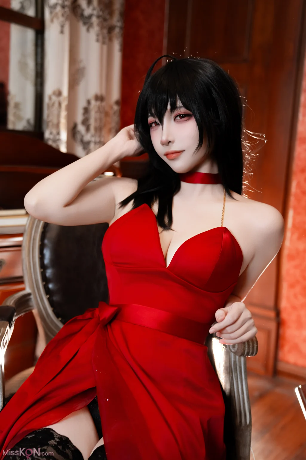 Coser@二佐Nisa: 碧蓝航线-大凤·毒苹果 (32 photos)
