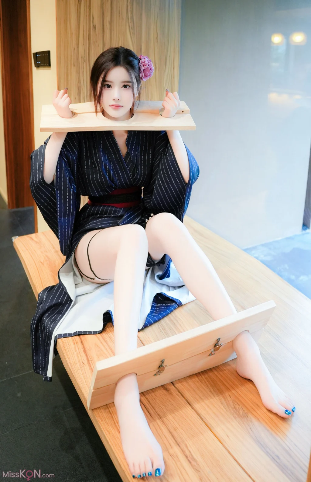 [内购无水印] 晚苏susu: 户外枷锁 (71 photos)