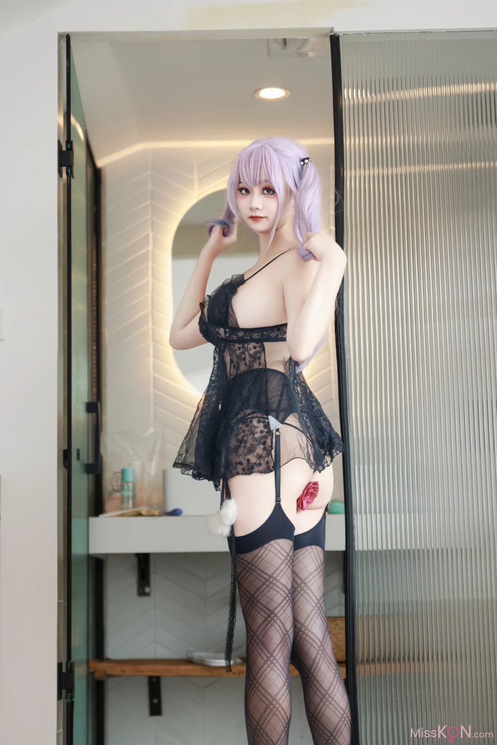 Coser@阿雪雪: 夏日睡裙 (67 photos)