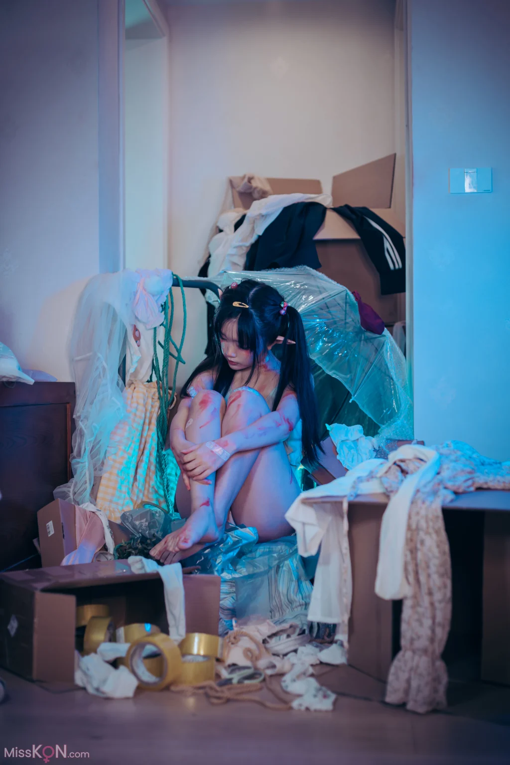 Coser@神沢永莉: 废物利用 (88 photos + 1 video)