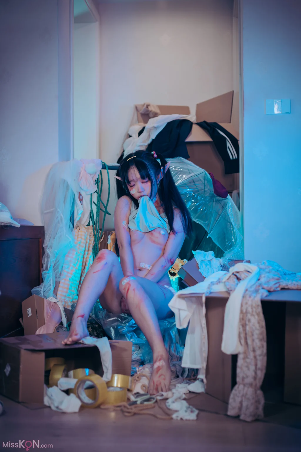 Coser@神沢永莉: 废物利用 (88 photos + 1 video)